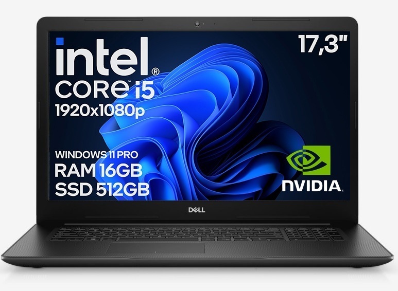 Dell Inspiron 3793 Core i5 10GEN 16GB 512GB SSD